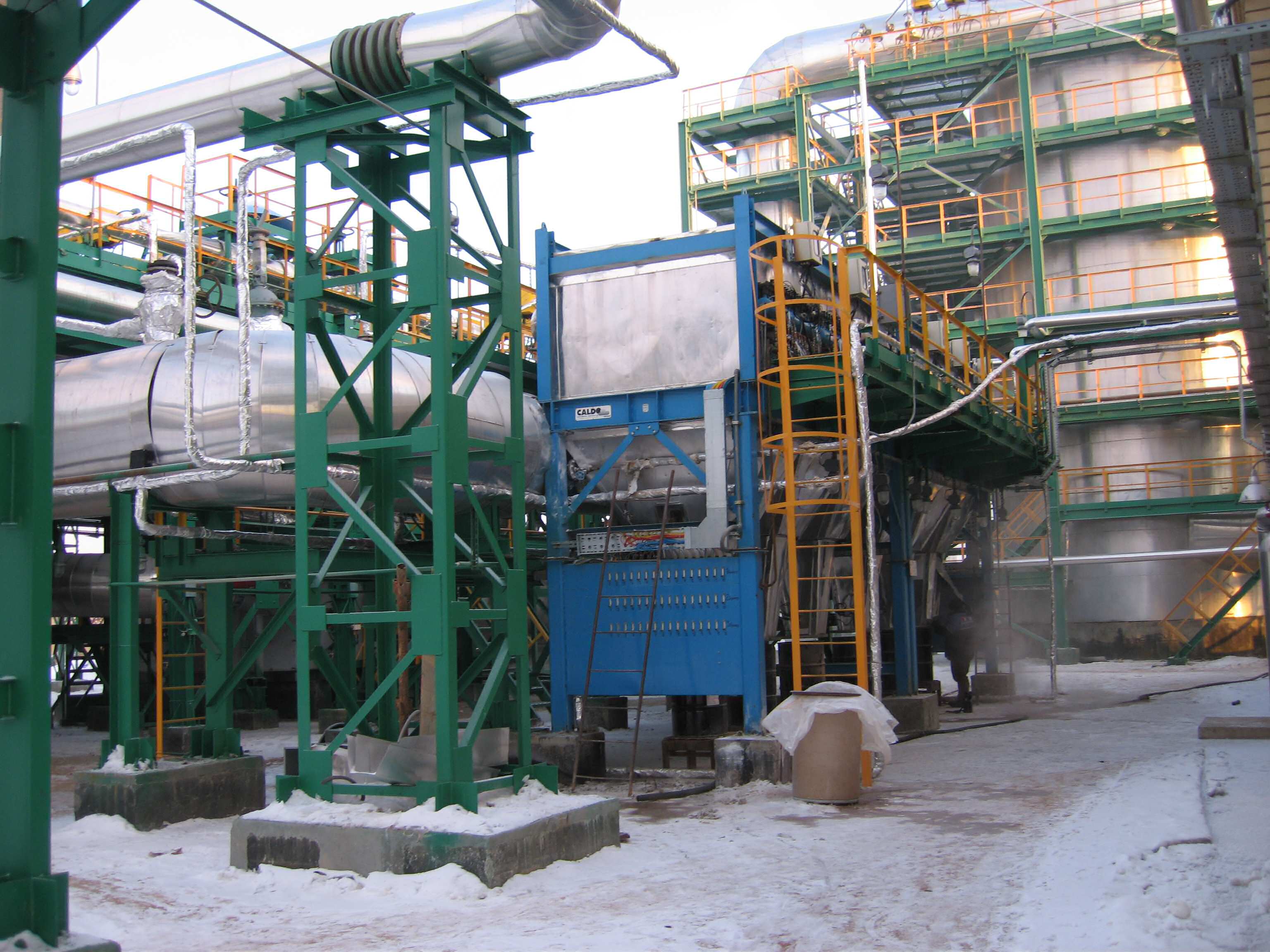 Caldo Hot Gas Ceramic Filter on Waste Sulphuric Acid Recovery Plant in Yaroslavl